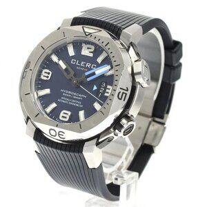 CLERC Hydroscaph H1 H1-1.4.3 Date Navy Dial Automatic Men's Watch